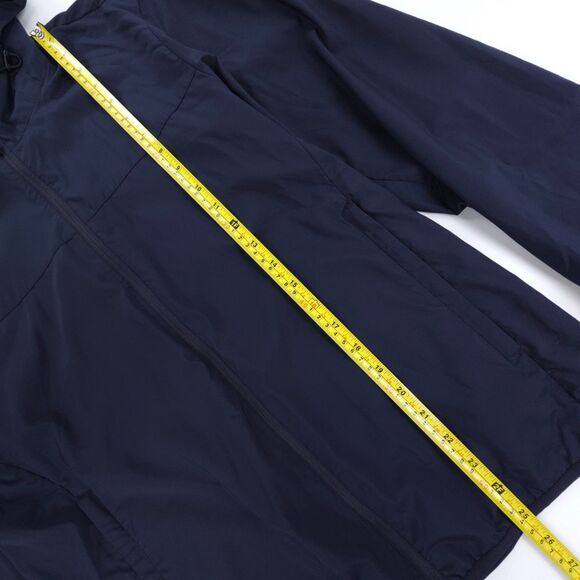 NEW Uniqlo Lightweight Ripstop Parka Windbreaker Jacket Hoodie Navy Gorpcore‎ - Picture 2 of 5